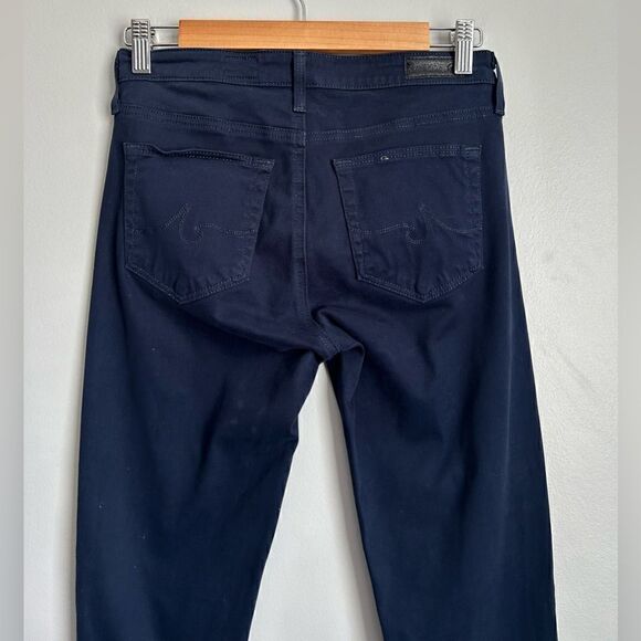 AG Adriano Goldschmied The Prima Mid Rise Cigarette Skinny Pants in Blue - Picture 6 of 11